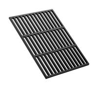 Wiltec Grille BBQ Carrée 29 x 38 cm - en Fonte - Barbecue Charbon de bois ou à gaz - Grillade Cuisson - Terrasse Jardin Plancha - Viande Légumes Poisson