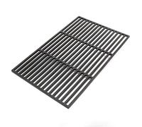 Wiltec Grille BBQ Carrée 54x34 cm en Fonte Barbecue Charbon de bois/à gaz Grillade Cuisson Terrasse Jardin Plancha Viande Légumes