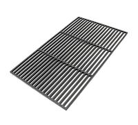 Wiltec Grille BBQ Carrée 60 x40 cm en Fonte Barbecue Charbon de bois/à gaz Grillade Cuisson Terrasse Jardin Plancha Viande Légumes