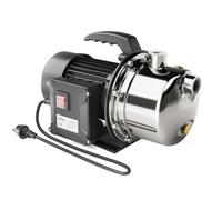 Wiltec JET110S Pompe à eau domestique portable et de jardin - 360 x 225 x 245 mm - 1100 W / 4600 L/h - en Acier inoxydable, avec Câb