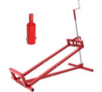 Wiltec Kit Cric lève Tracteur Tondeuse avec Adaptateur pour Visseuse sans fil – 400 kg max. – Acier – Mowerlifter Outillage de Mecanicien Treuil Palan Nettoyage facile