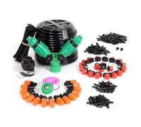 Wiltec Kit Micro Système d'Irrigation - Tuyau 40 m, nombreux goutteurs réglables - Arrosage avec Jet Fontaine Arroseur Jardin Balcon Jardinage