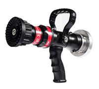 Wiltec Lance d’incendie polyvalent – Storz C – 150 / 200 / 350 / 450 l/min – Réglage en continu – Intervention secours Sapeur pompier Chantier