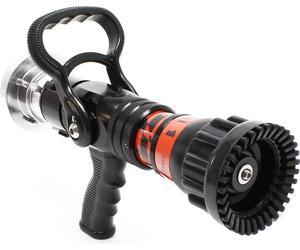 Wiltec Lance d'incendie C2 – avec Jet creux réglable 150/180/300/450/660 l/min – matériel de Lutte contre l'incendie Tuyaux Sapeurs Pompiers Irrigation Arrosage