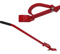 Wiltec Levier tourne-billes bois – 120 cm de long – pour grumes 540 mm – Aide-abattage universelle et Maintien tronçonneuse – Crochet de retournement