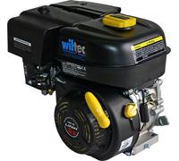 Wiltec LIFAN 168 F-2B Moteur essence – 380 x 360 x 260 mm – 4,8 kW (6,5 CV) – 196 ccm – 4 temps, Ø arbre 20 mm – capacité 3,6 L – OHV – Refroidi par air – Monocylindre Lanceur manuel – Kart Jardin
