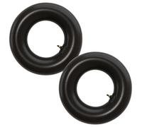 Wiltec Lot de 2x Chambre à air 13x5.00-8 pour pneu de tracteur à pelouse - avec Valve coudée - capacité de charge max. 300 kg - pour Roue Tondeuse à gazon Brouette Chariot Diable