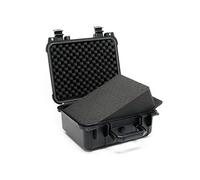 WilTec Mallette de Transport Noire Valise de Protection Ajustable Étanche Mousse Taille S 27x24,6x12,4cm