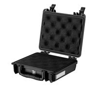 Wiltec Mallette de transport universelle robuste - 19 x 17 x 6 cm - en PP et Fibre de verre - avec Mousse cube personnalisable - Valise de protection pour équipements fragiles et délicats - IP67