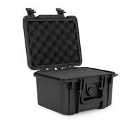 Wiltec Mallette de transport universelle robuste - 27 x 23,1 x 18 cm - en PP et Fibre de verre - avec Mousse cube personnalisable - Valise de protection pour équipements fragiles et délicats - IP67