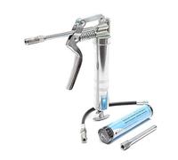 WilTec Mini Pompe à Graisse 90ml 3 Embouts Inclus pour Un Dosage précis Pression de Service 137,9 Bars