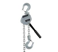 Wiltec Palan à chaîne manuel à levier VM3 – 3 t x 1,5 m – en Aluminium – Hauteur de levage standard 1,5 m – Palan mécanique de levage