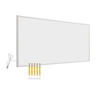 Wiltec Panneau chauffant infrarouge - 700 W - 1220 x 620 x 15 mm - Chauffage IR électrique mural - Émetteur Radiateur à Rendement efficace