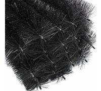 Wiltec Pare feuilles Lot de 20 pièces 24 m, 20 x 120 cm x Ø 15 cm, Protège gouttière, Hérisson stop feuilles, Protection contre feuillages et martres