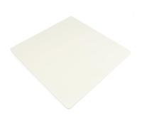 Wiltec Pierre à pizza carrée en cordiérite - 400 x 400 x 10 mm - 500 °C max. - pour Four et Cuisson croustillante - Matériel de gastronomie Appareil cuisine
