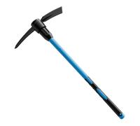Wiltec Pioche de terrassier avec Manche en verre - Longueur 925 mm - Ø 35 x 27 mm - pour Jardinage, Travaux de terrassement, Chantiers de construction - Piochon Binette Serfouette