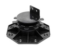 Wiltec Plots de terrasse - Charge 2700 kg - Hauteur réglable 33-64 mm - en PP - Pieds de support pour Lames Dalles Lambourdes