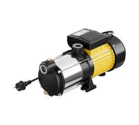 Wiltec Pompe centrifuge multi-étages - 6000 l/h / 550 W - Hauteur de débit 35 m - 2850 tr/min - Installation d’eau domestique, Pompe à eau - Jardinage Arrosage Surpression Alimentation