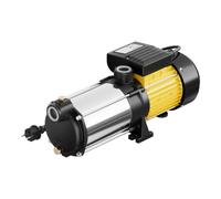 Wiltec Pompe centrifuge multi-étages - 6600 l/h / 900 W - Hauteur de débit 55 m - 2850 tr/min - Installation d’eau domestique, Pompe à eau - Jardinage Arrosage Surpression Alimentation