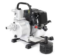 Wiltec Pompe d’essence à eau – 1 kW / 8000 l/h / Refoulement 30 m / Raccord 25 mm – Pompe à eau de jardin – Jardinage Arrosage Irrigation Évacuation Inondations Cave