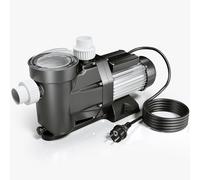 Wiltec Pompe de piscine – 28800 l/h 1300 W – Hauteur refoulement 17 m, hauteur aspiration 4 m – Pompe de filtration pour circulation d’eau – Pool Whirlpool Bassin à remous Jardin