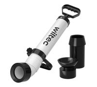 Wiltec Pompe déboucheur haute pression pour Nettoyage de tuyaux rapide Drains d’évier de Toilettes – Déboucheur à pompe