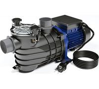 Wiltec Pompe piscine 180 W – Débit 10800 l/h – Hauteur refoulement 8 m – Pompe de filtration et de circulation pour Filtre Eau – Pool Whirlpool Bain remous Jardin