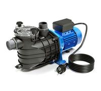 Wiltec Pompe piscine 3000 W – Débit 34800 l/h – Hauteur refoulement 19 m – Pompe de filtration et de circulation pour Filtre Eau – Pool Whirlpool Bain remous Jardin