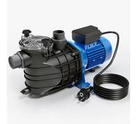 Wiltec Pompe piscine 3000 W - Débit 34800 l/h - Hauteur refoulement 19 m - Pompe de filtration et de circulation pour Filtre Eau - Pool Whirlpool Bain remous Jardin