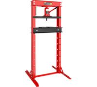 Wiltec Presse hydraulique Presse atelier Presse cadre - 1340 x 500 x 600 mm - Force de pressage 12 t - Vérin Piston - Atelier réparations alignements