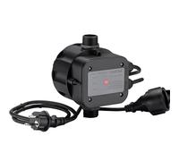 Wiltec Pressostat EPC-5 avec 2 Câbles - 175 x 185 x 150 mm - 230 V - 10 bars - Réseaux d’eaux domestiques & Pompes monophasées - Anti-marche à sec