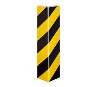 Wiltec Protection angle murale adhésive - 400 x 75 x 20 mm - EVA - Pliable - Plaque de mur de garage Parking Protection angle de mur - Cornières pour angles Mousse de protection anti-choc Auto