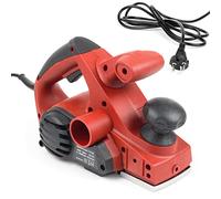 Wiltec Rabot électrique 710W Largeur de rabotage 82mm Profondeur de coupe 3mm Rabot à bois Softgrip