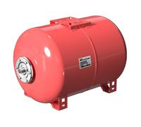 Wiltec Réservoir pression à vessie 100 L - max. 5,4 bars - pour la Surpression domestique - avec Vessie en caoutchouc EPDM - Cuve ballon à installation horizontale