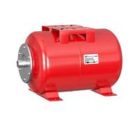 Wiltec Réservoir pression à vessie 100 L – max. 5,4 bars – pour la Surpression domestique – avec Vessie en caoutchouc EPDM – Cuve ballon à installation horizontale
