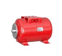 Wiltec Réservoir pression à vessie - 24 Litres - 267 x 750 x 450 mm - en Acier - Version horizontale - Surpresseur pour la surpression eau domestique - Réservoir Cuve suppresseur pour pompe