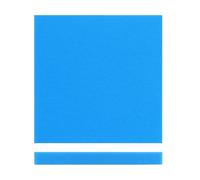 Wiltec Tapis Japonais filtrant - 50 x 50 x 3 cm / 30 ppi - Fin - Filtre de Bassin et d'Aquarium pour Filtration Eau HMF - Couleur Bleue