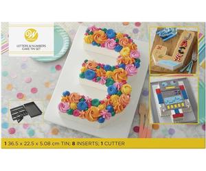 Wilton Backform Set Countless Celebrations - Nummer & Buchstaben