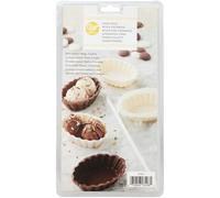 Wilton Candy Mould, Moule à Chocolat, Dessert Shell, 2 Pièces | Pour Coquilles en Chocolat Comestibles, Moule en Plastique Réutilisable pour Desserts, Glaces, Fruits et Confiseries