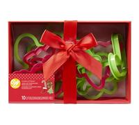 Wilton Cookie Cutter Emporte-Pièces, Christmas, Set/10