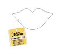 Wilton Cookie Cutter Lips: Emporte-pièces en Acier Inoxydable pour Biscuits, Cookies et Décorations en Fondant, Lave-Vaisselle - 7 cm