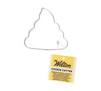 Wilton Cookie Cutter Poop: Emporte-pièces en Acier Inoxydable pour Biscuits, Cookies et Décorations en Fondant, Lave-Vaisselle - 6,5 cm