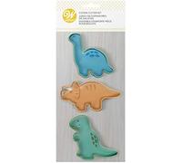 Wilton Cookie Cutter Set Emporte-Pièces, Dinosaur, Set/3