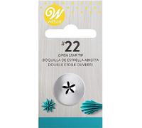 Wilton Decorating Tip, Douille à Pâtisserie, #022 Open Star Carded