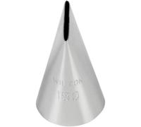 Wilton Decorating Tip, Douille à Pâtisserie, #150 Carnation Petal Carded | Douille en inox, Réutilisable, Pour décorer gâteaux et cupcakes, Compatible lave-vaisselle