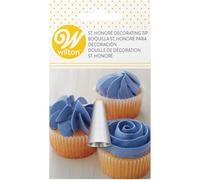 Wilton Decorating Tip, Douille à Pâtisserie,St Honore | Douille en inox, Réutilisable, Pour décorer gâteaux et cupcakes, Compatible lave-vaisselle