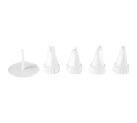 Wilton Decorating Tip & Flower Nail Douilles à Pâtisserie, Set/5