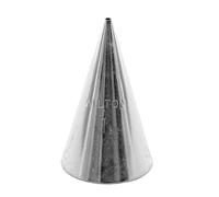 Wilton Douille à Pâtisserie #1 Ronde Cardée, Douille Professionnelle Métallique Buse de Glaçage Réutilisable pour la Décoration de Gateaux, Muffins et de Cupcakes