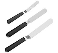 Wilton Ensemble de spatules à couteaux à palette, 13 po, spatules inclinées de 9 po et spatules droites de 11 po, ensemble de 3 pièces