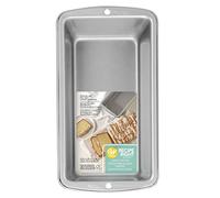 Wilton Moule à cake 03-3130 - Grand format - Recette droite - Antiadhésif - 23,5 cm x 13,3 cm - Acier